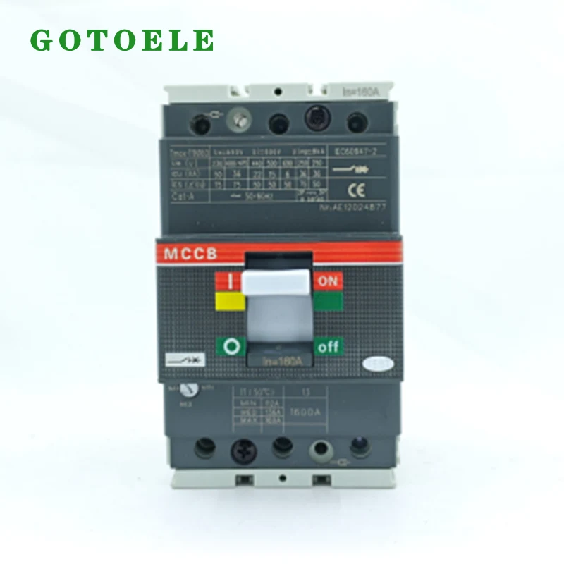 Wyłącznik kompaktowy serii ABB TMAX 3P 63A - 1600A